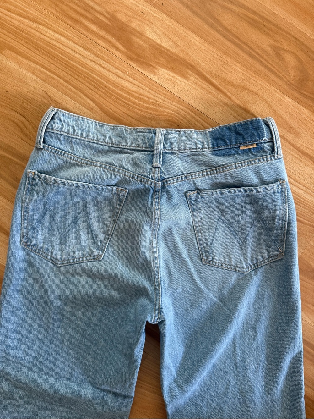 MOTHER SUPERIOR The Rambler Zip Ankle Fray Jeans in I’m with the Band - Sz 28 - Picture 10 of 11